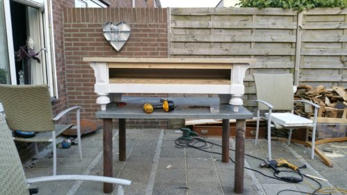 Salon Tafel, Eet Tafel, Kasten, Bestrating, Wolvega, Friesland